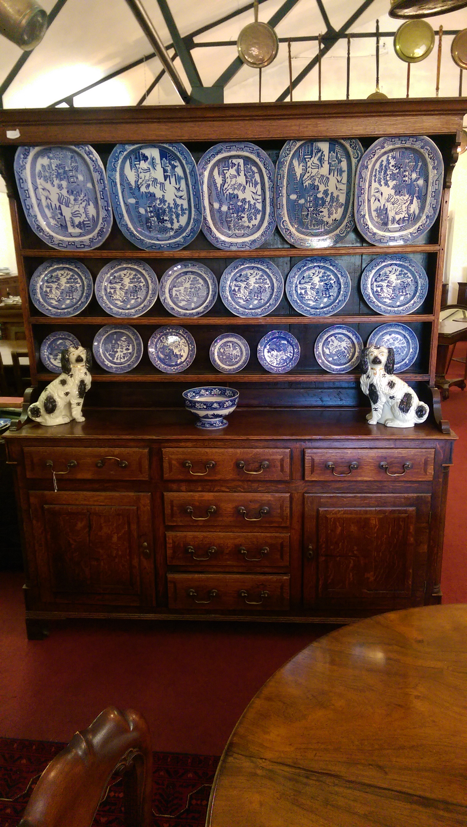 19th Century Oak Welsh Dresser Denbighshire Antiques